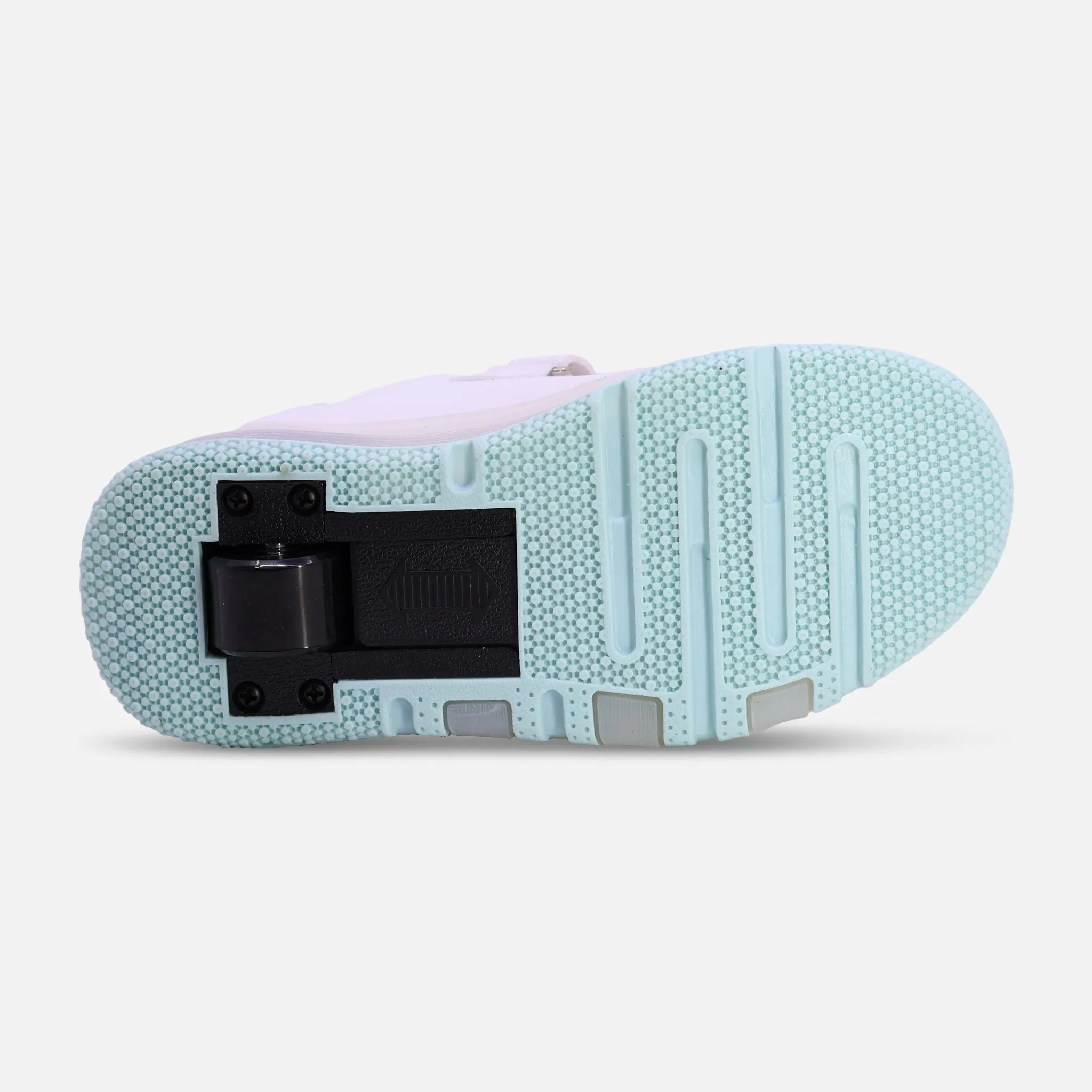 GIRLS WHEELS VELCRO LIGHTING SHOES