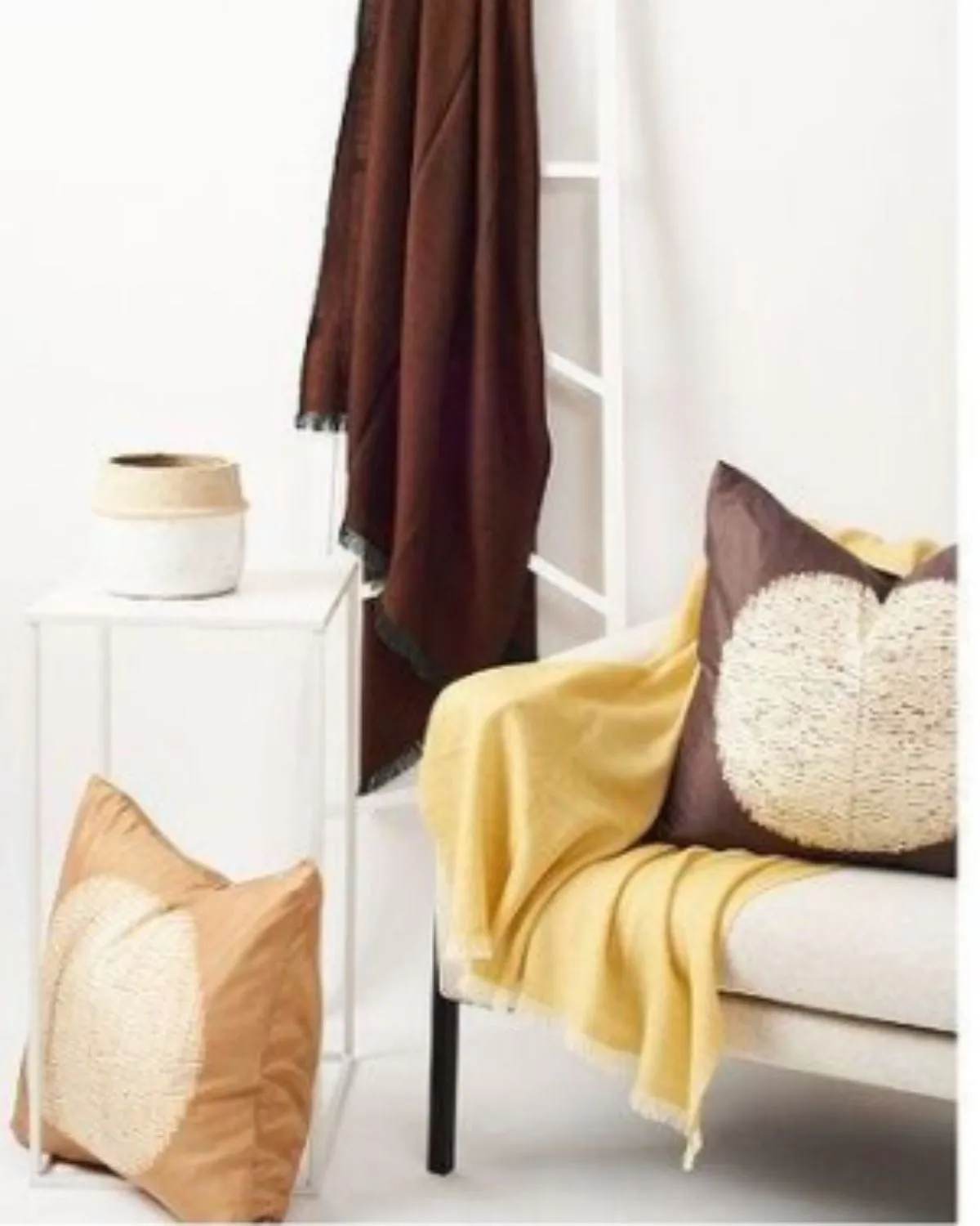 Gold Silk Shunya Cushion
