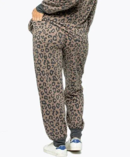 Gone Wild Leopard Jogger Pants
