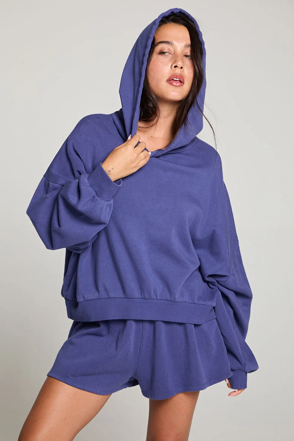 Graham Frost Blue Pullover Hoodie