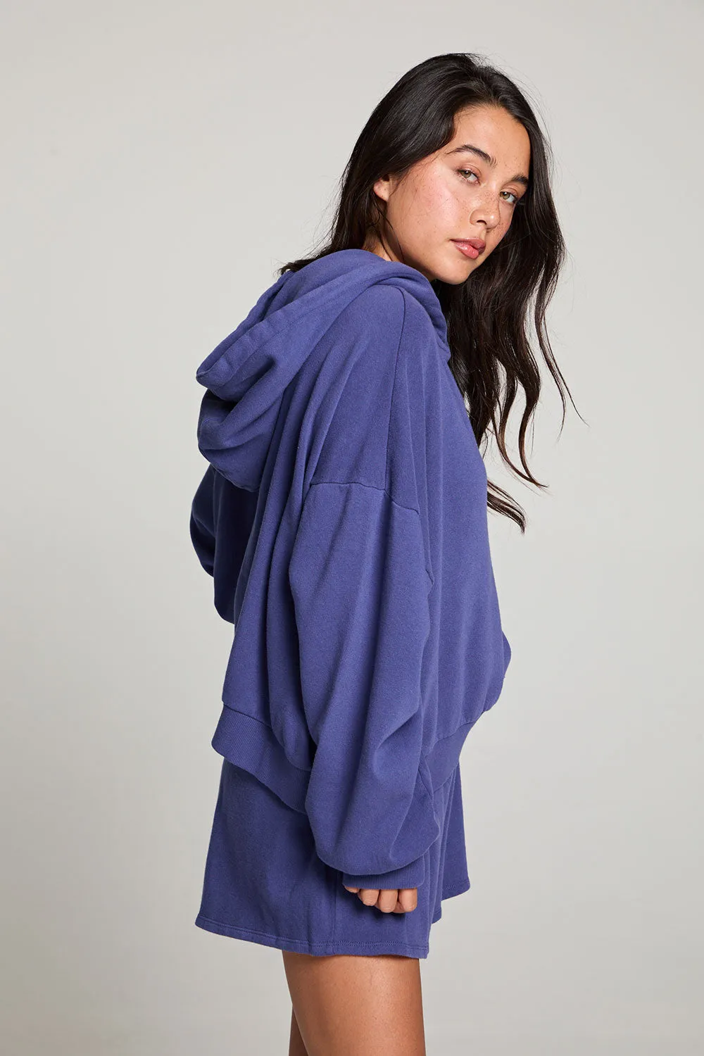 Graham Frost Blue Pullover Hoodie
