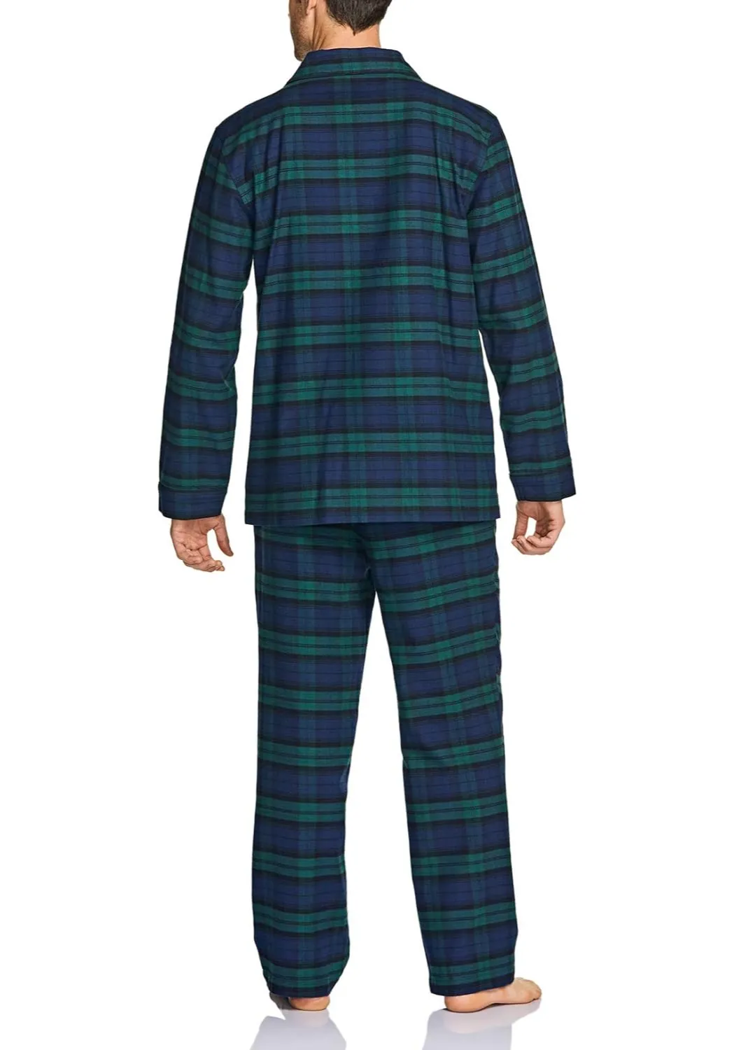 Green Checkered Nightsuit 100% Cotton