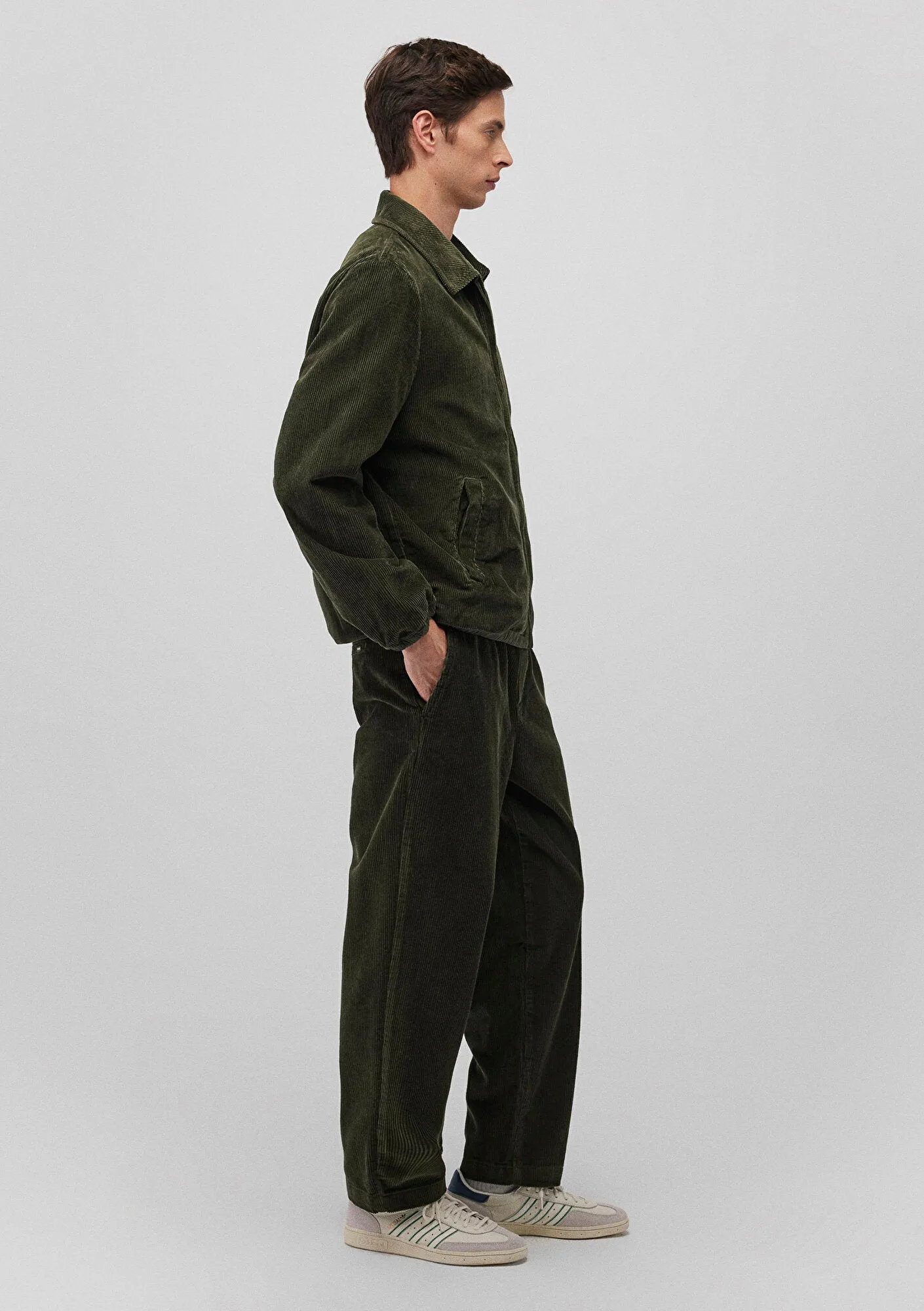 Green Corduroy Pants