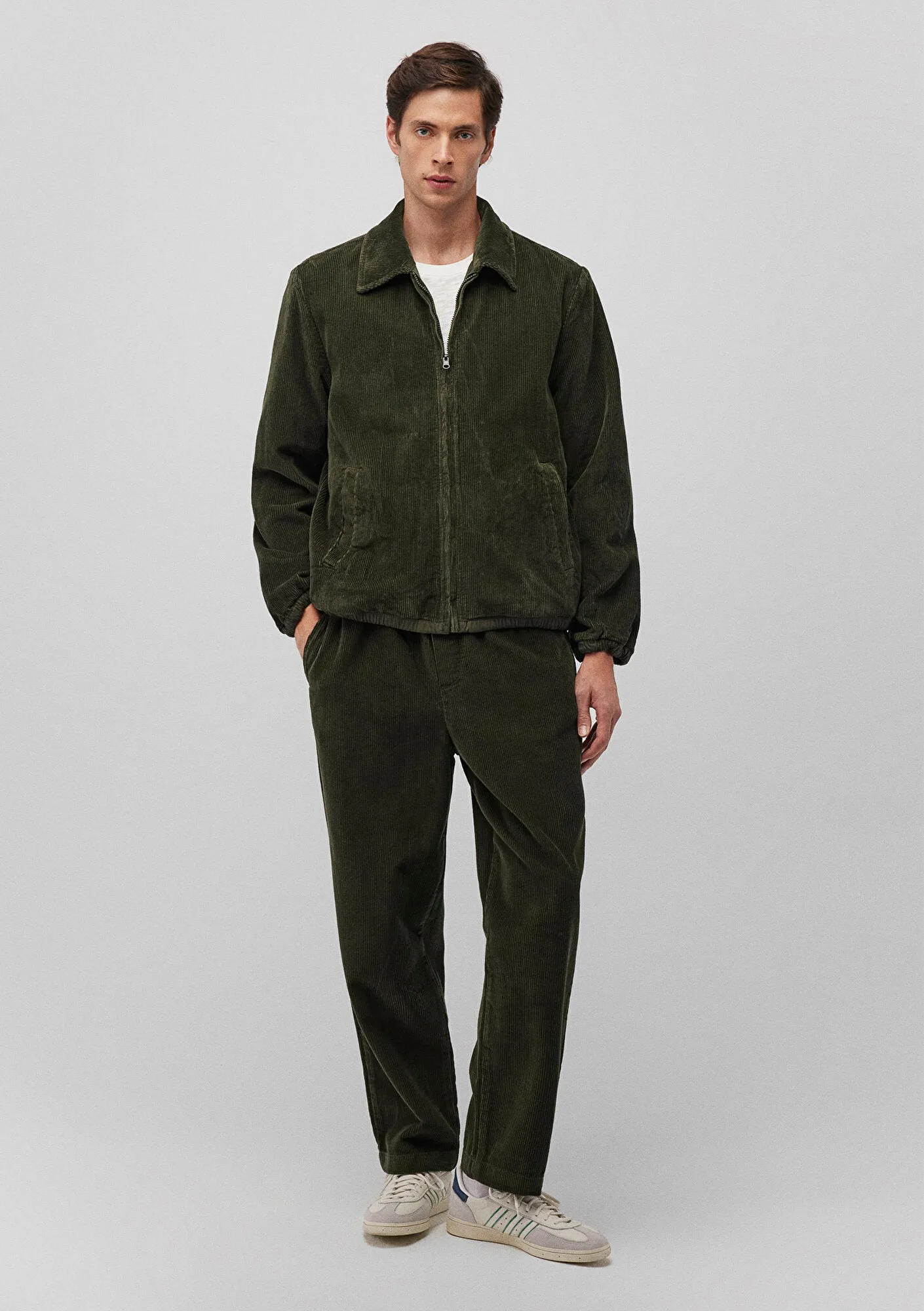Green Corduroy Pants
