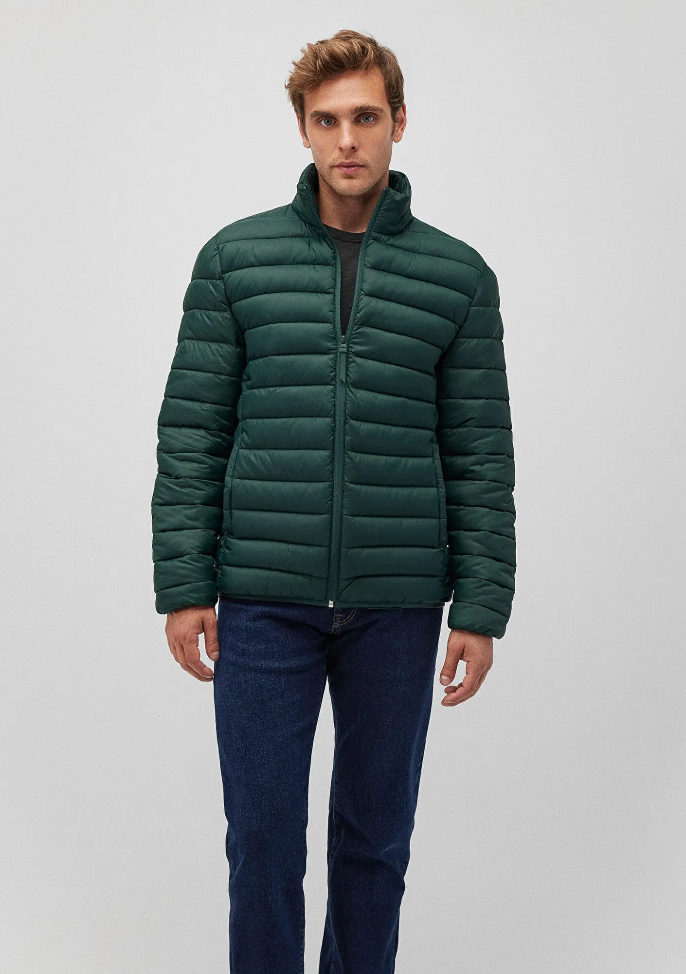 Green Puffer Jacket