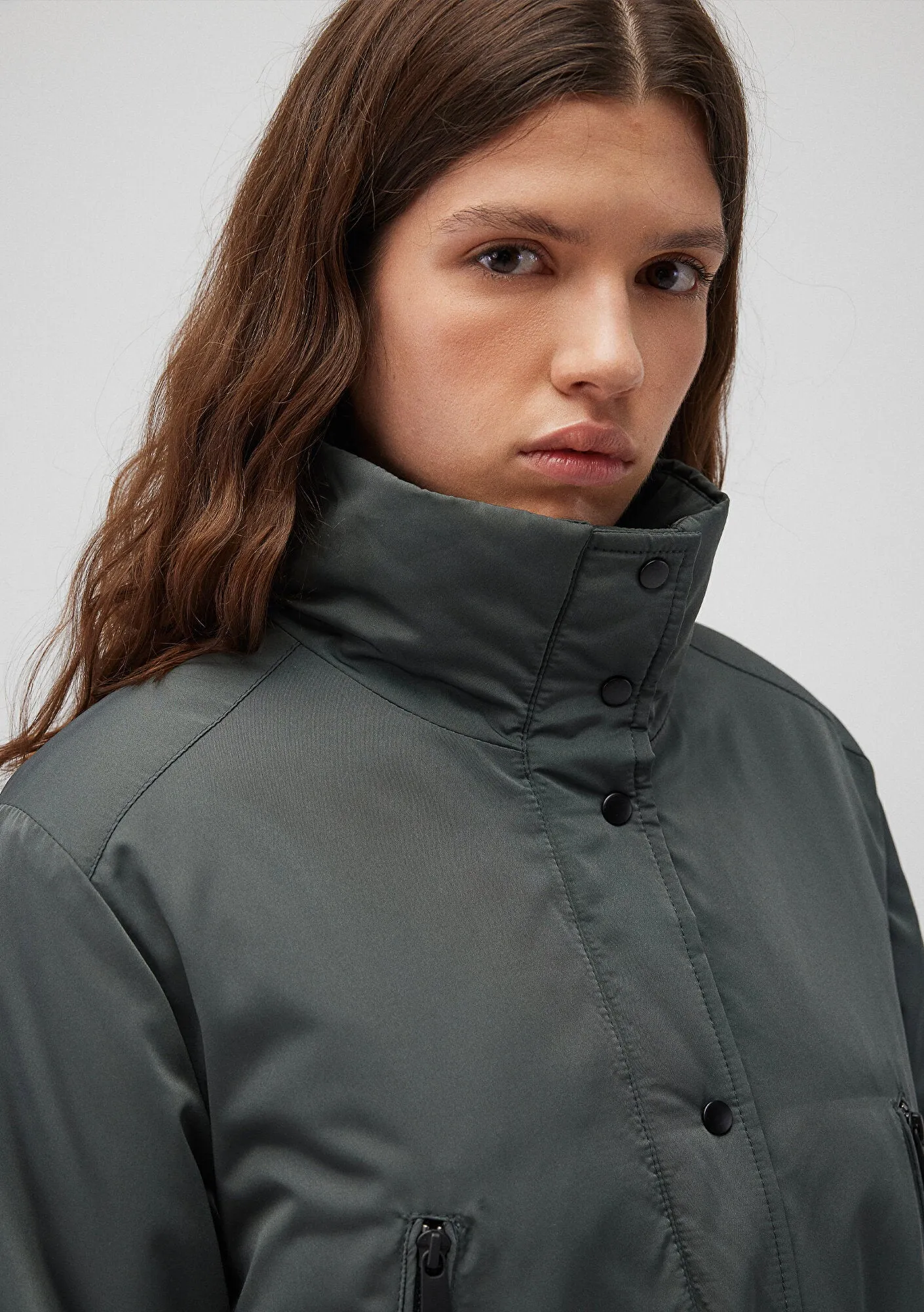 Green Puffer Jacket