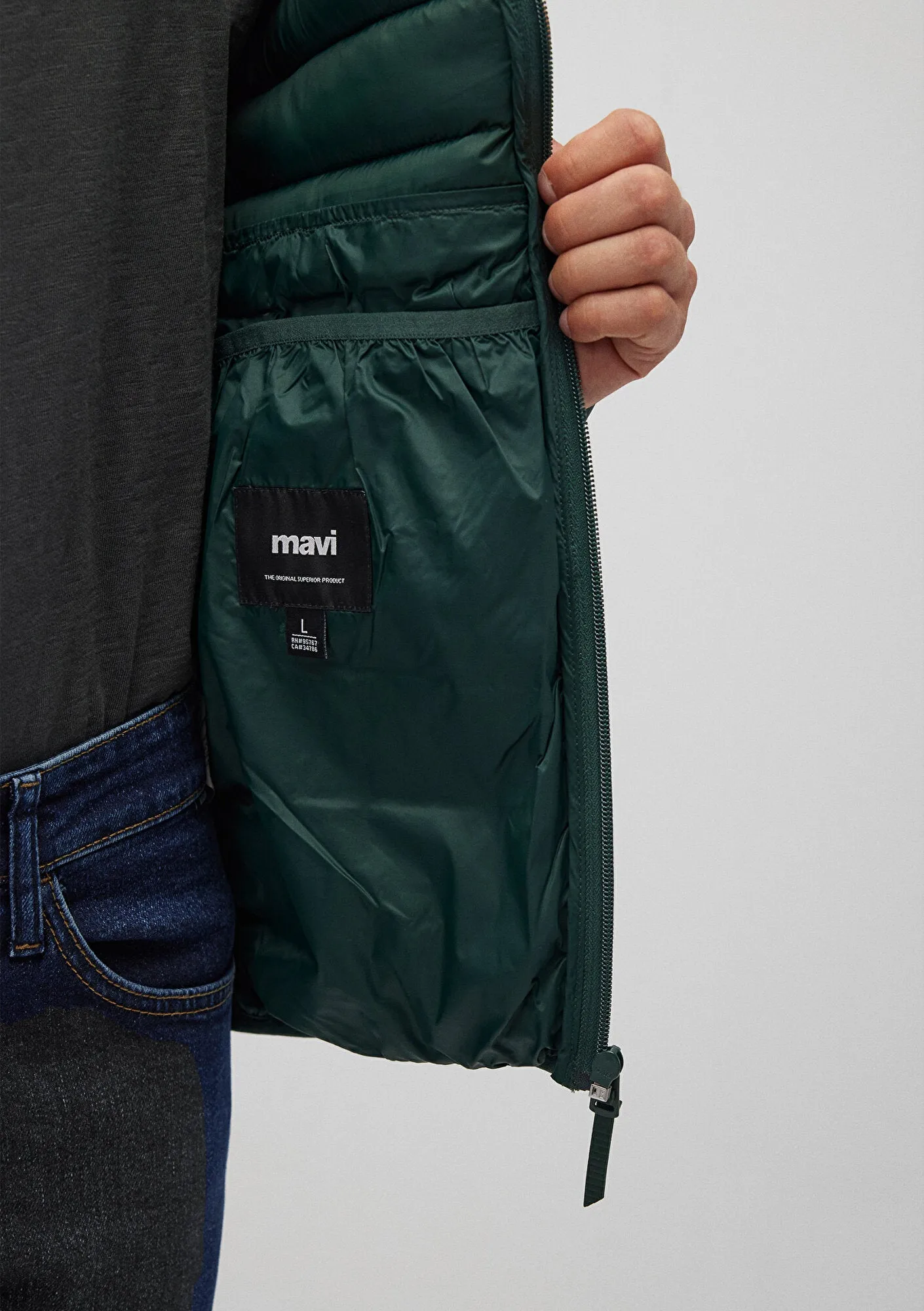 Green Puffer Jacket