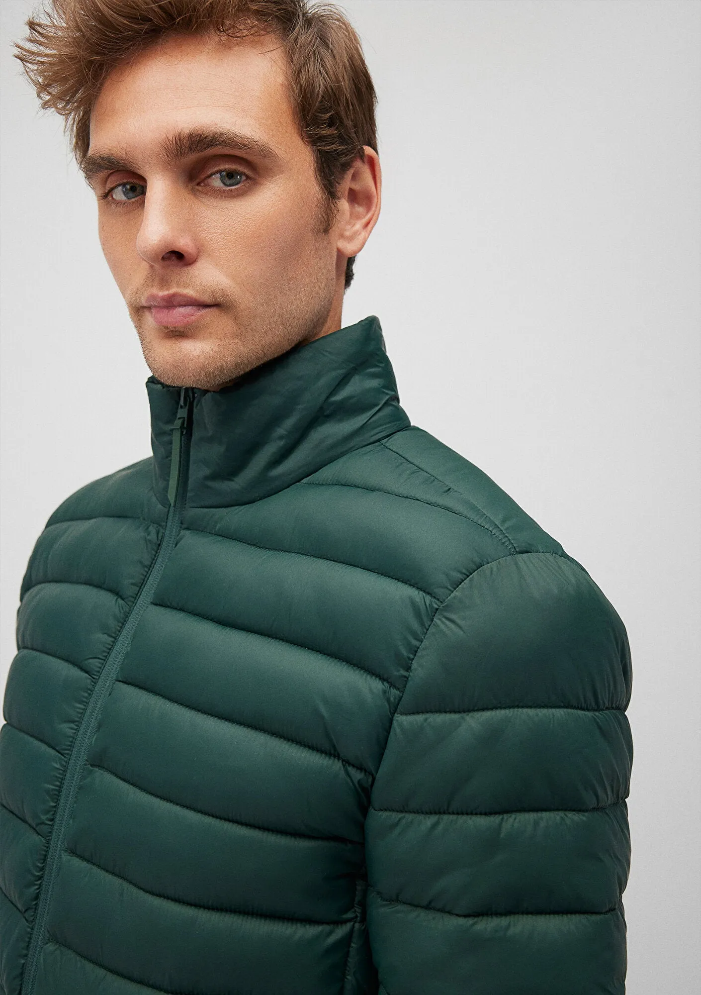 Green Puffer Jacket