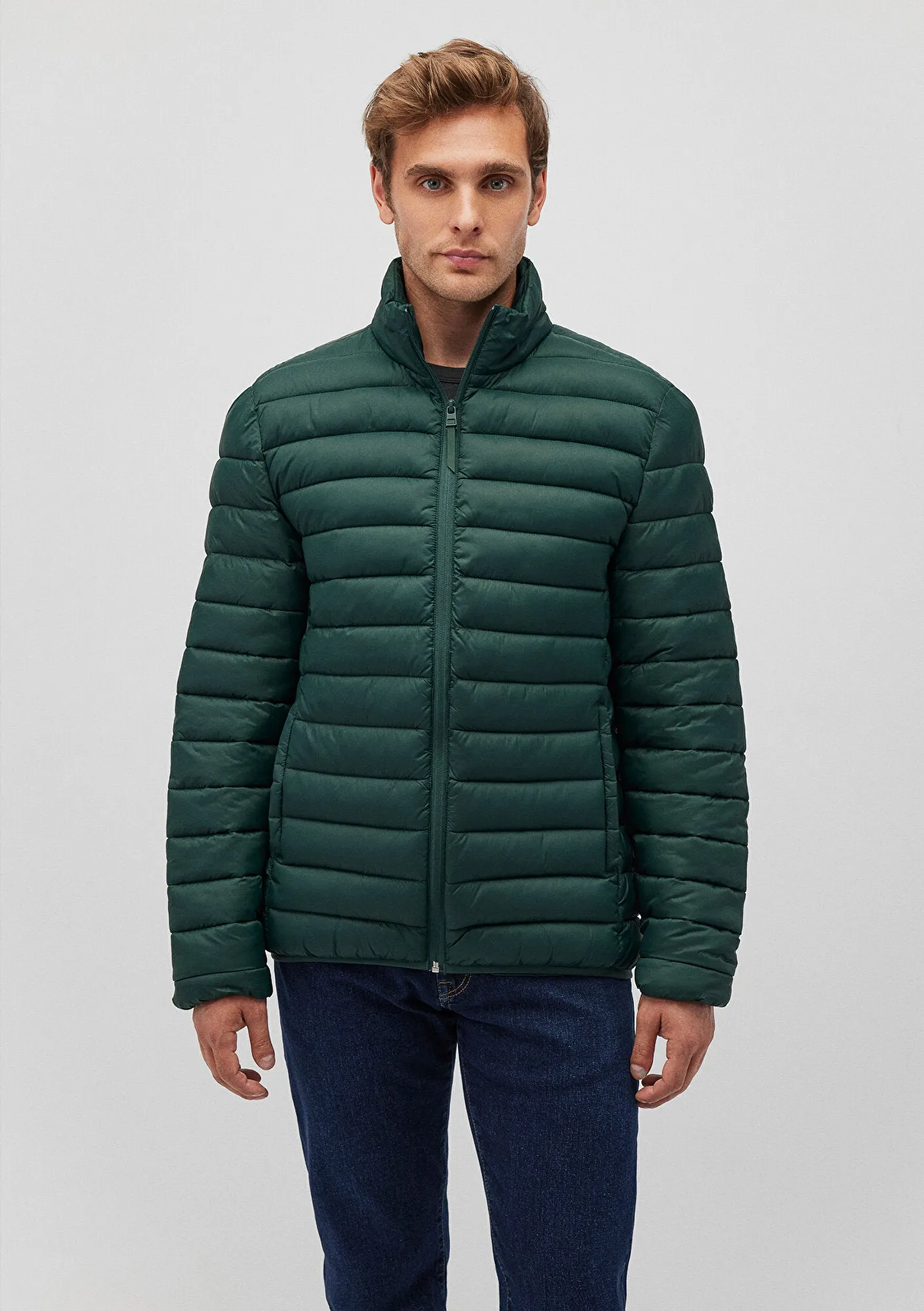 Green Puffer Jacket