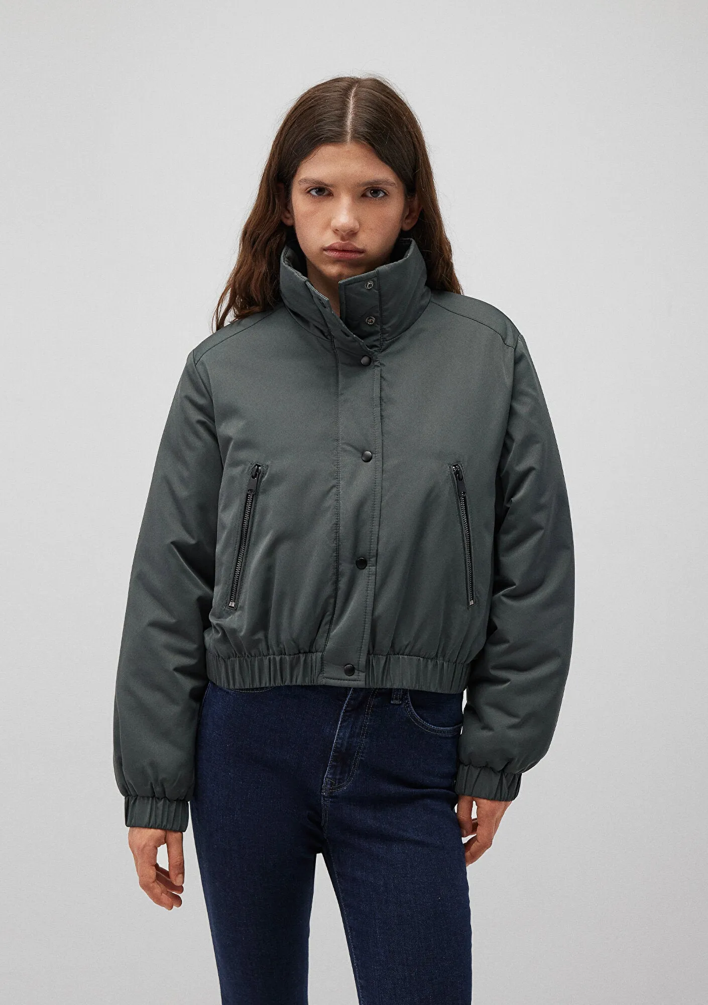 Green Puffer Jacket