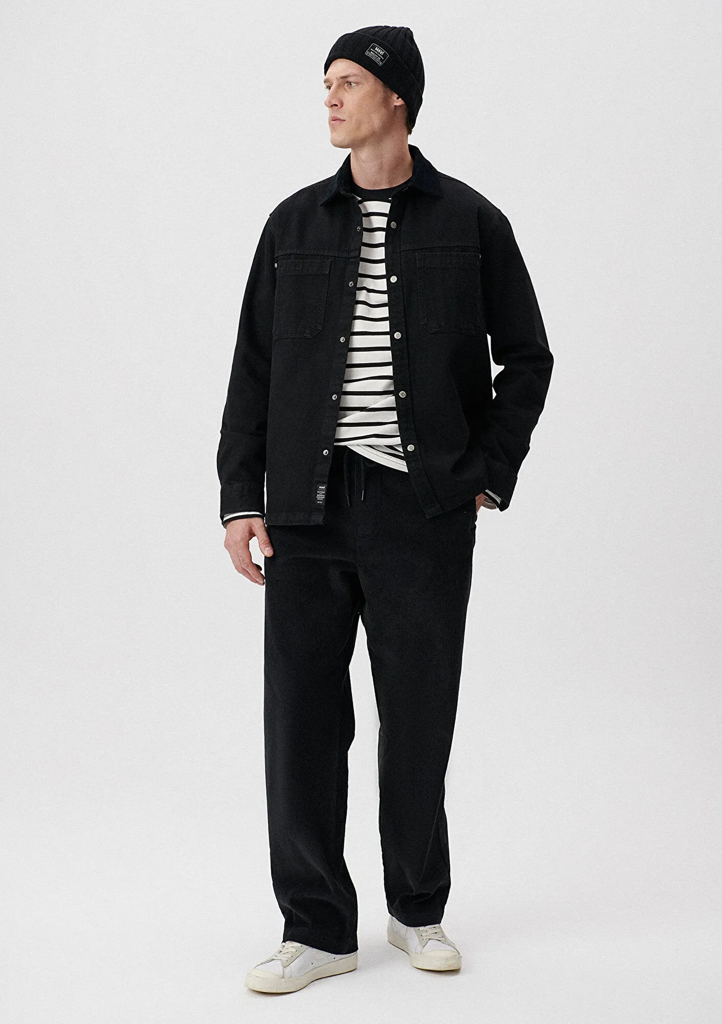 Grey Corduroy Pants