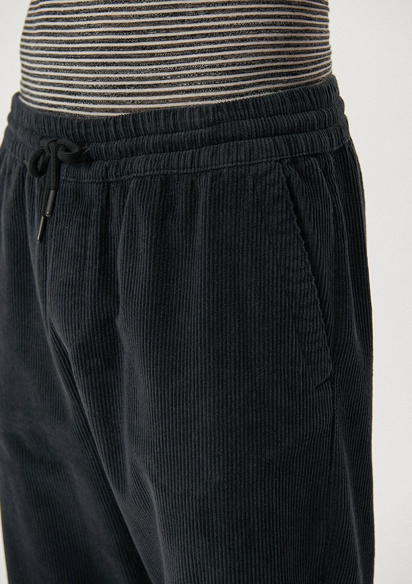 Grey Corduroy Pants