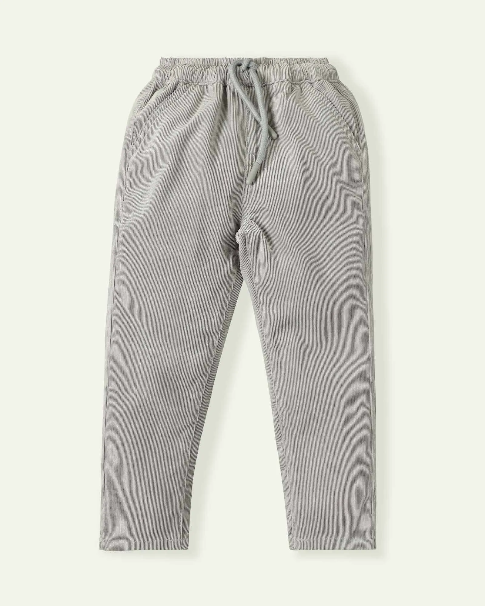 Grey Corduroy Trousers