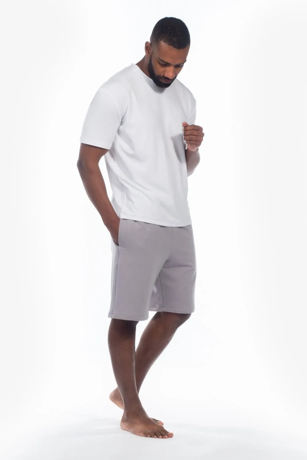 Grey Loungewear Shorts