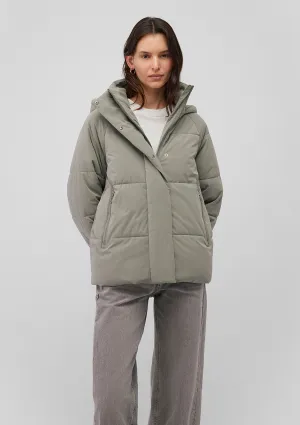 Grey Puffer Jacket