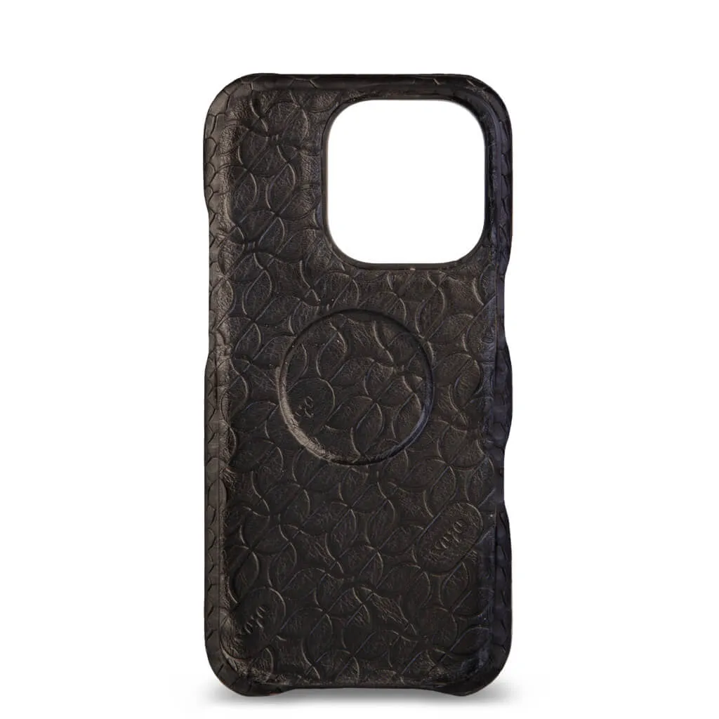 Grip - iPhone 16 Pro leather case V-Mag