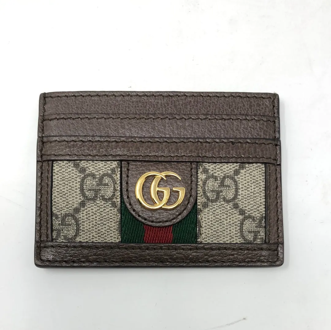 Gucci Supreme GG Card Case