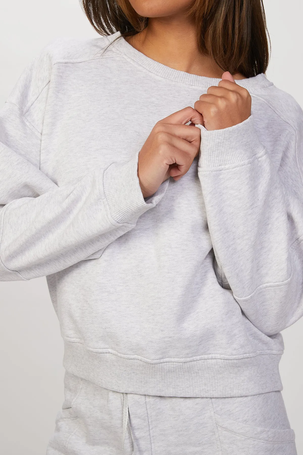 HARPER ORGANIC COTTON CREWNECK SWEATSHIRT