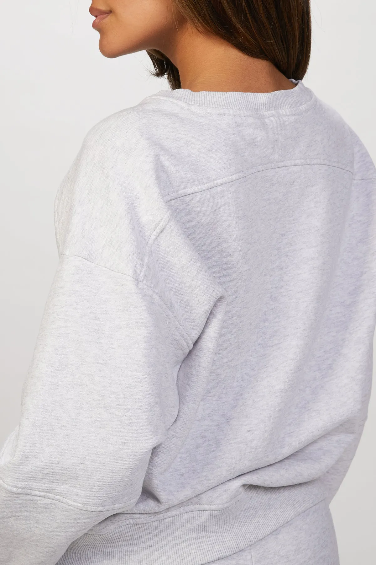 HARPER ORGANIC COTTON CREWNECK SWEATSHIRT