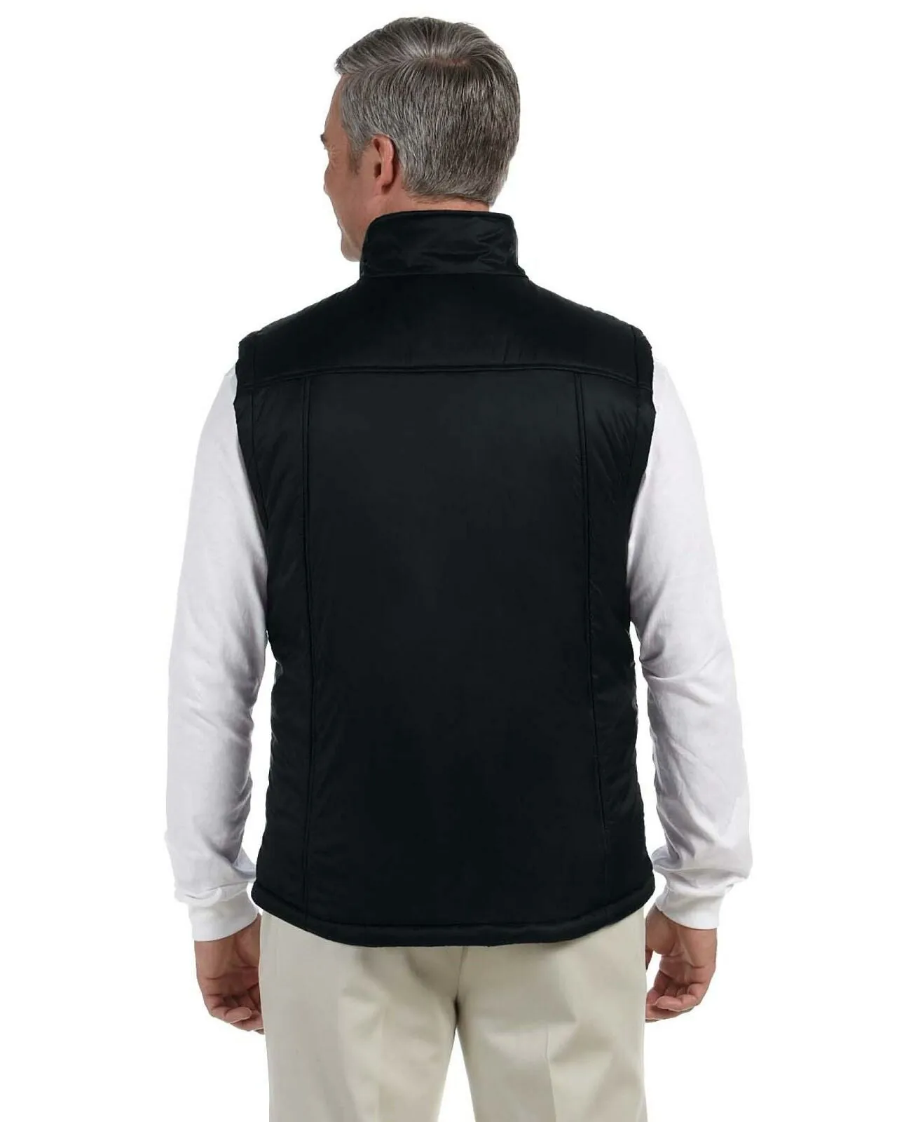 Harriton Men's Essential Polyfill Puffer Vest