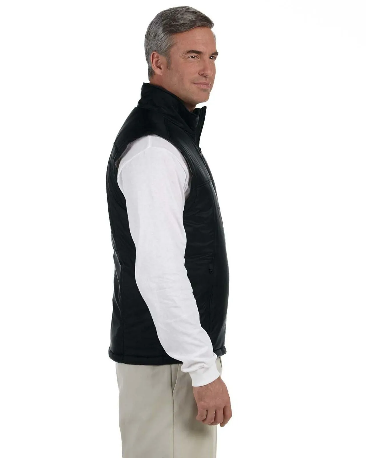 Harriton Men's Essential Polyfill Puffer Vest