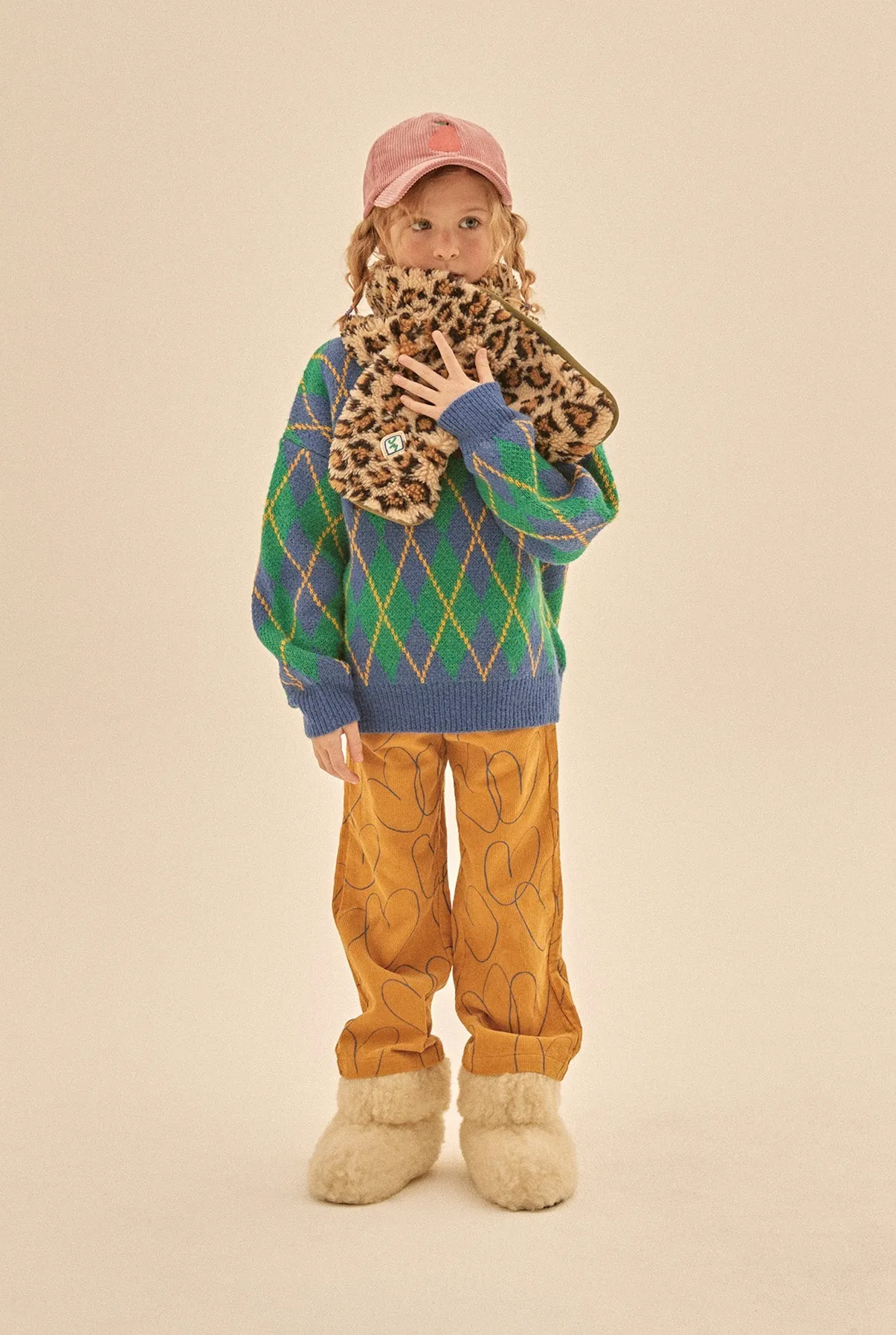 Heart Corduroy Trousers by Jelly Mallow