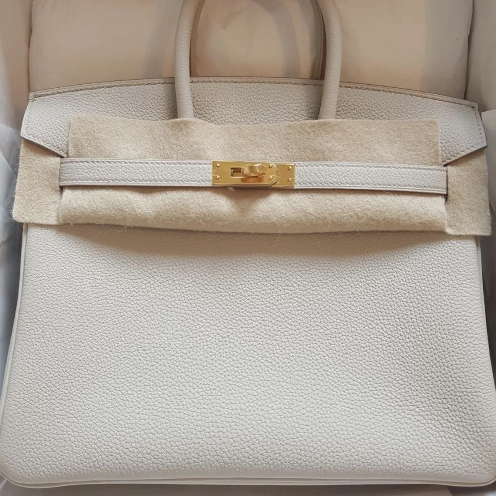 Hermès Birkin 25 Beton Togo Gold Hardware GHW