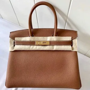 Hermès Birkin 30 Gold Togo Gold Hardware GHW
