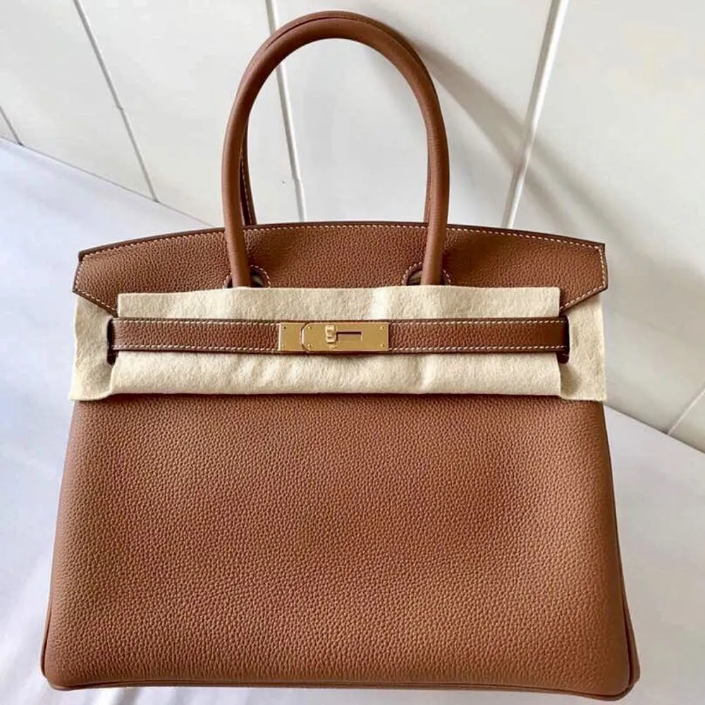 Hermès Birkin 30 Gold Togo Gold Hardware GHW