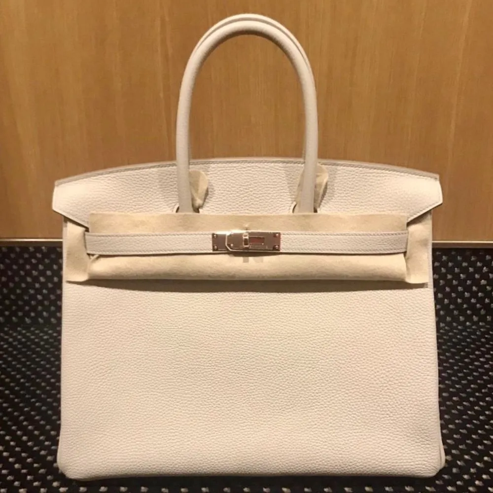 Hermès Birkin 35 Beton Togo Rose Gold Hardware RGHW