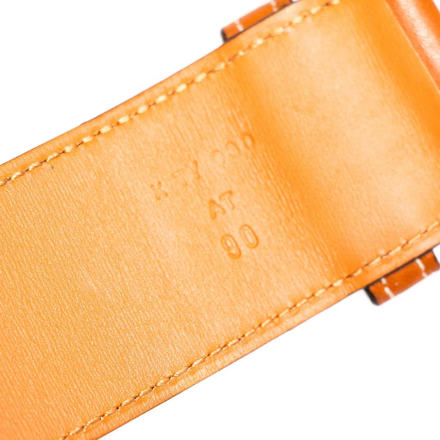 Hermès Etier Leather Belt