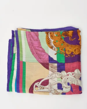 Hermès Multi Cashmere Della Cavalleria Large Scarf