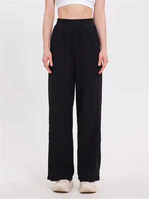High Rise Wide Leg Corduroy Trousers for Ladies