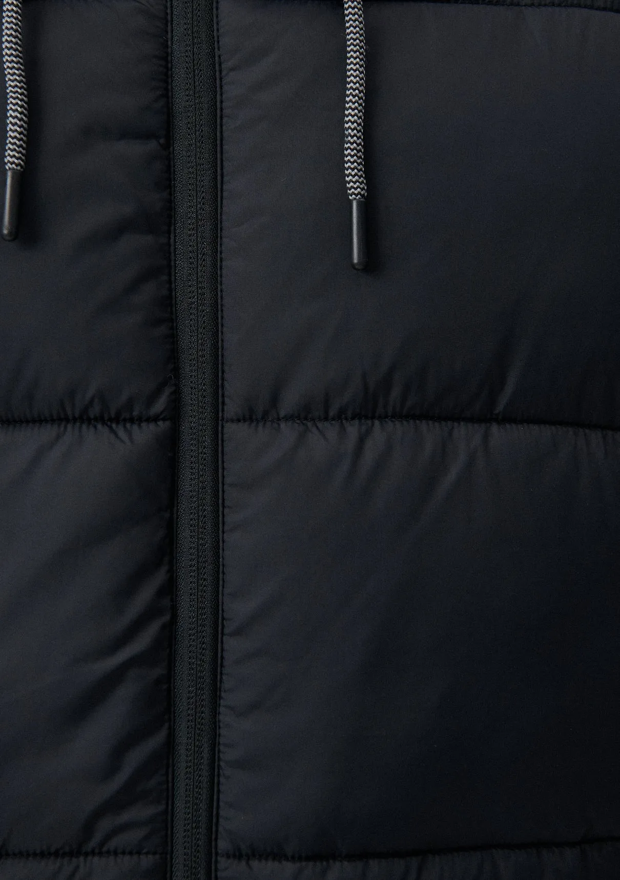 Hooded Black Puffer Jacket