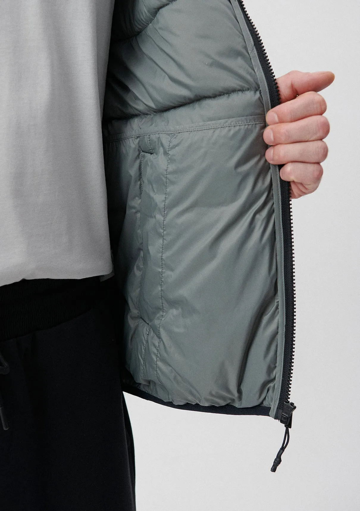 Hooded Black Puffer Jacket