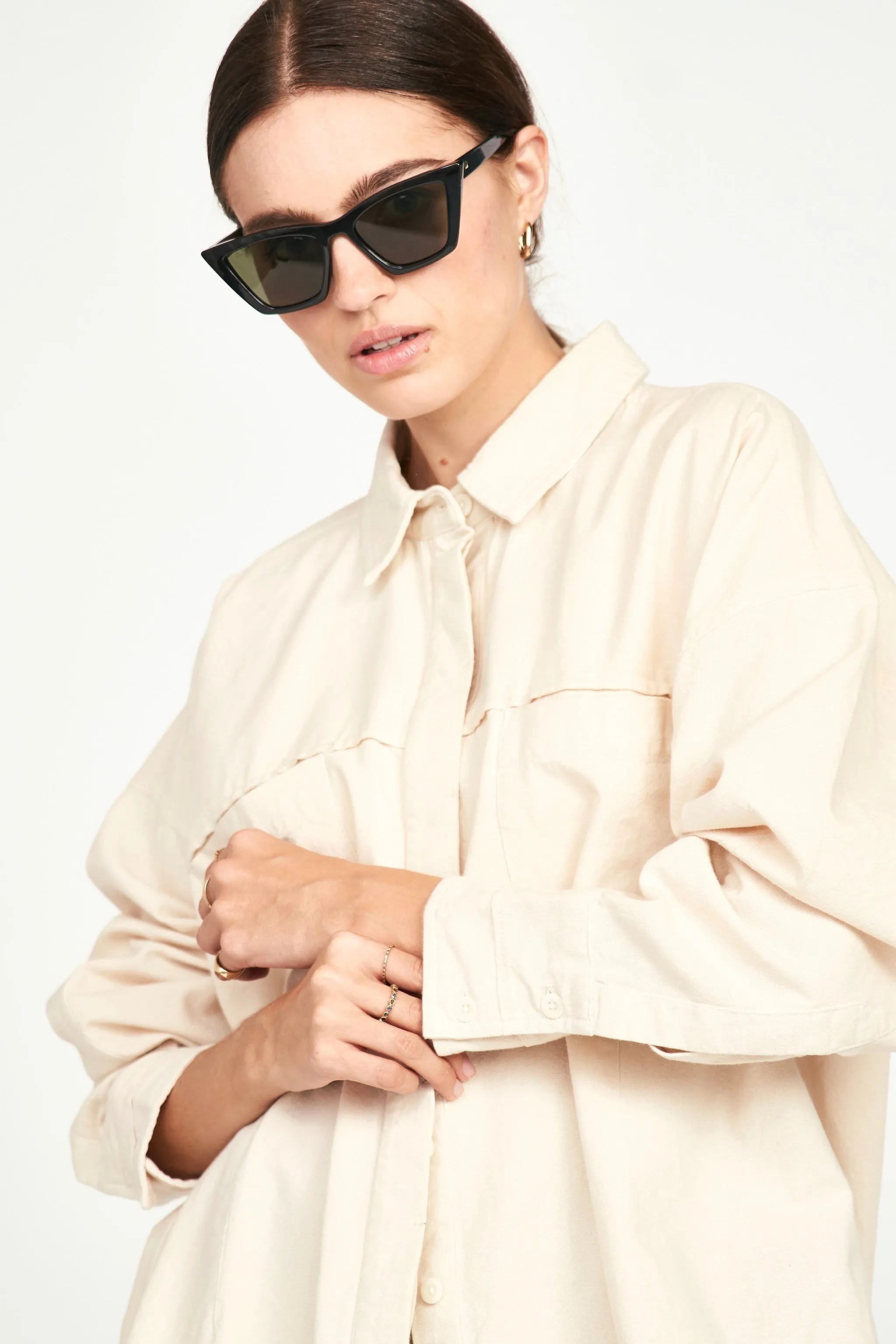 Huron Work Shirt in Bone