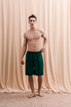 Iberis Long Boxer Shorts Green