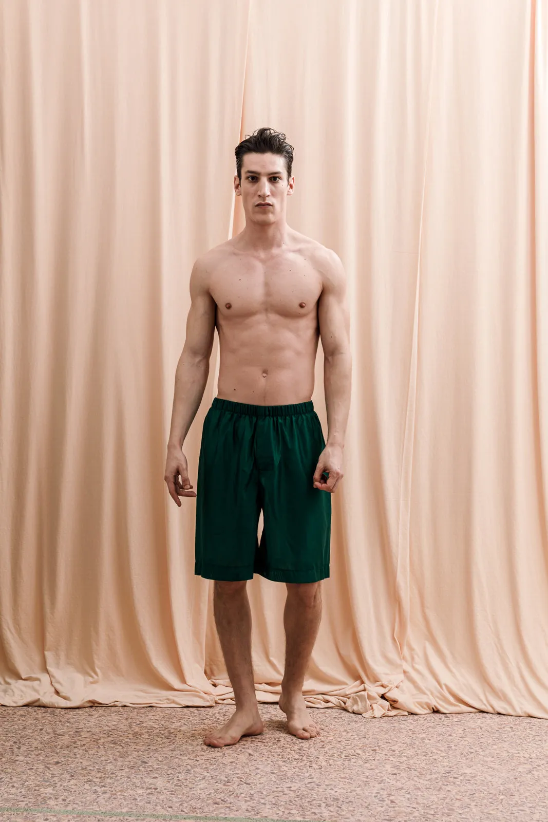 Iberis Long Boxer Shorts Green