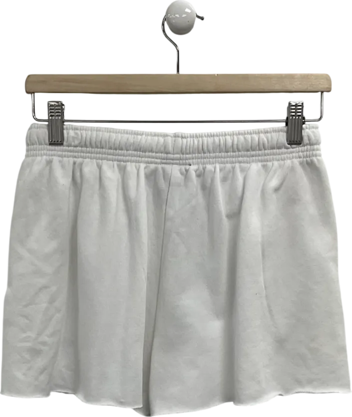 iets frans White Mini Jogger Shorts UK L
