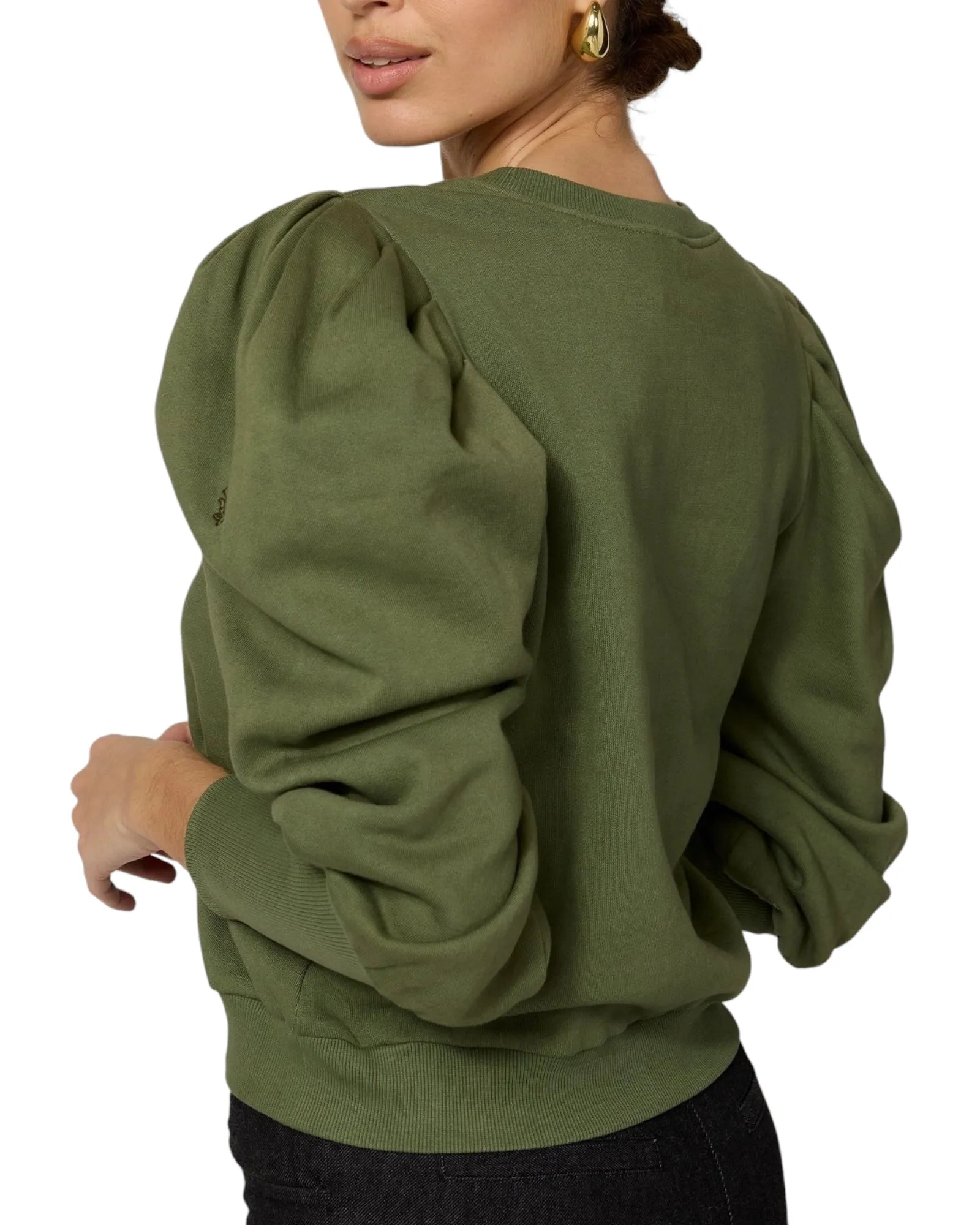 Indi Sweatshirt | Army Green