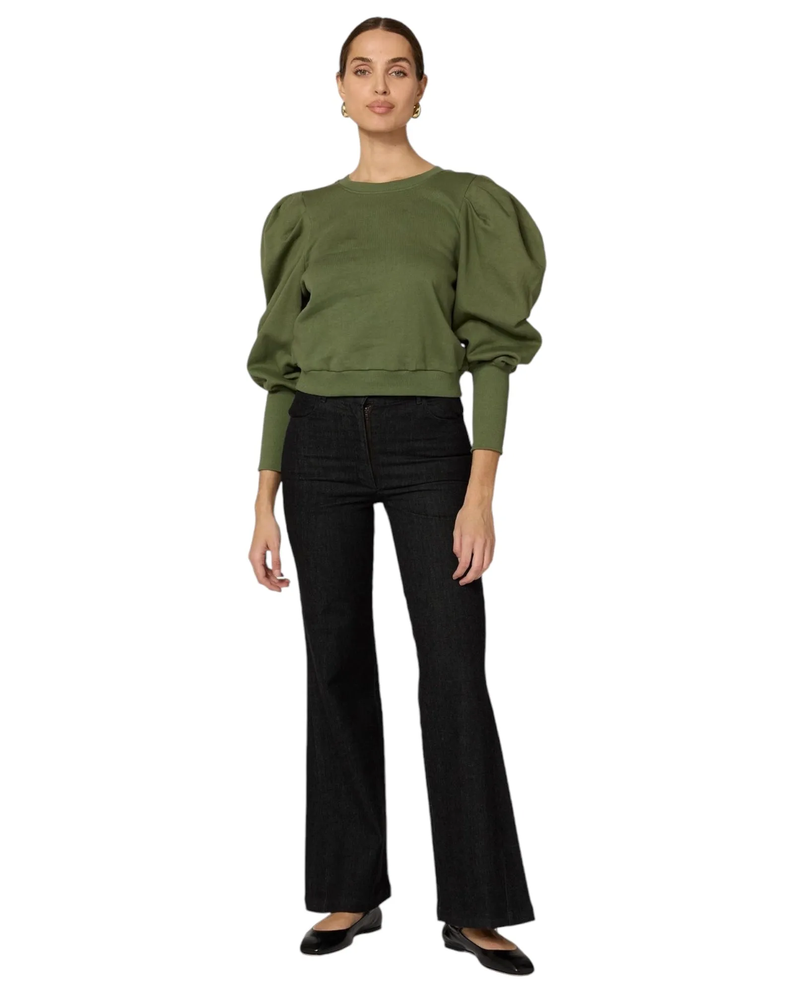 Indi Sweatshirt | Army Green