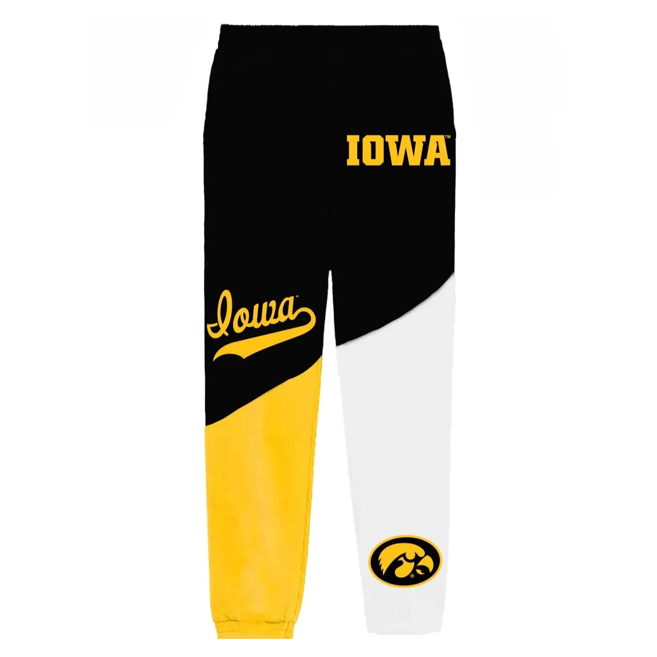 Iowa Hawkeyes Color Block Joggers