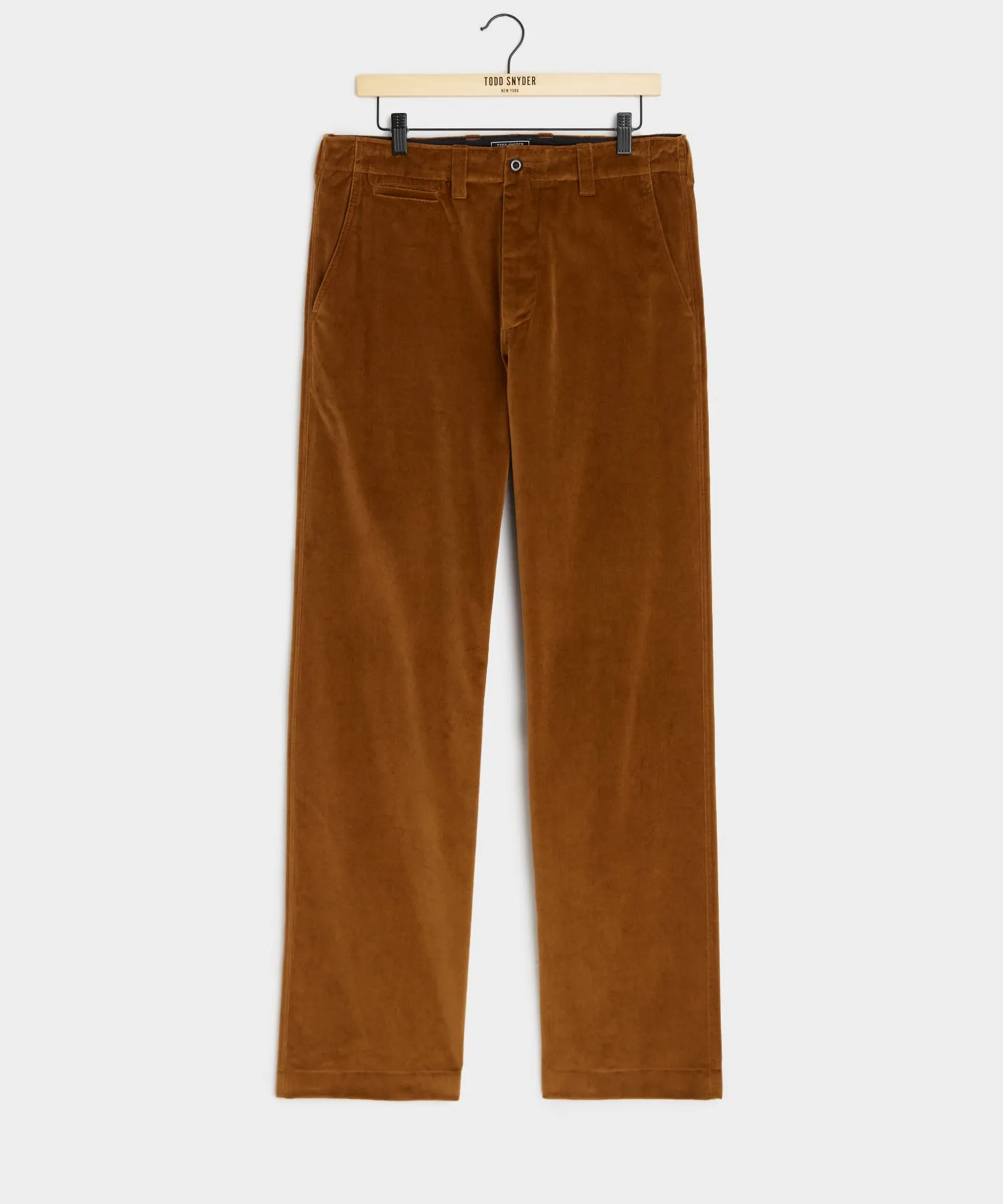 Italian Relaxed Velvet Trouser
