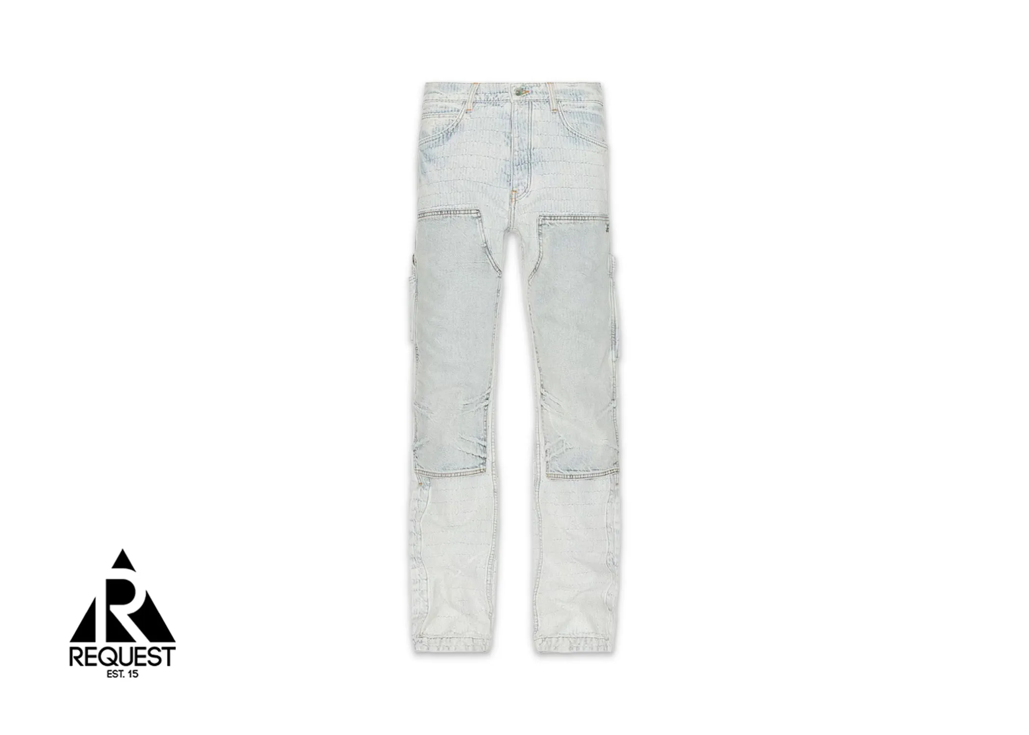 Jacquard Carpenter "Bleached Indigo"