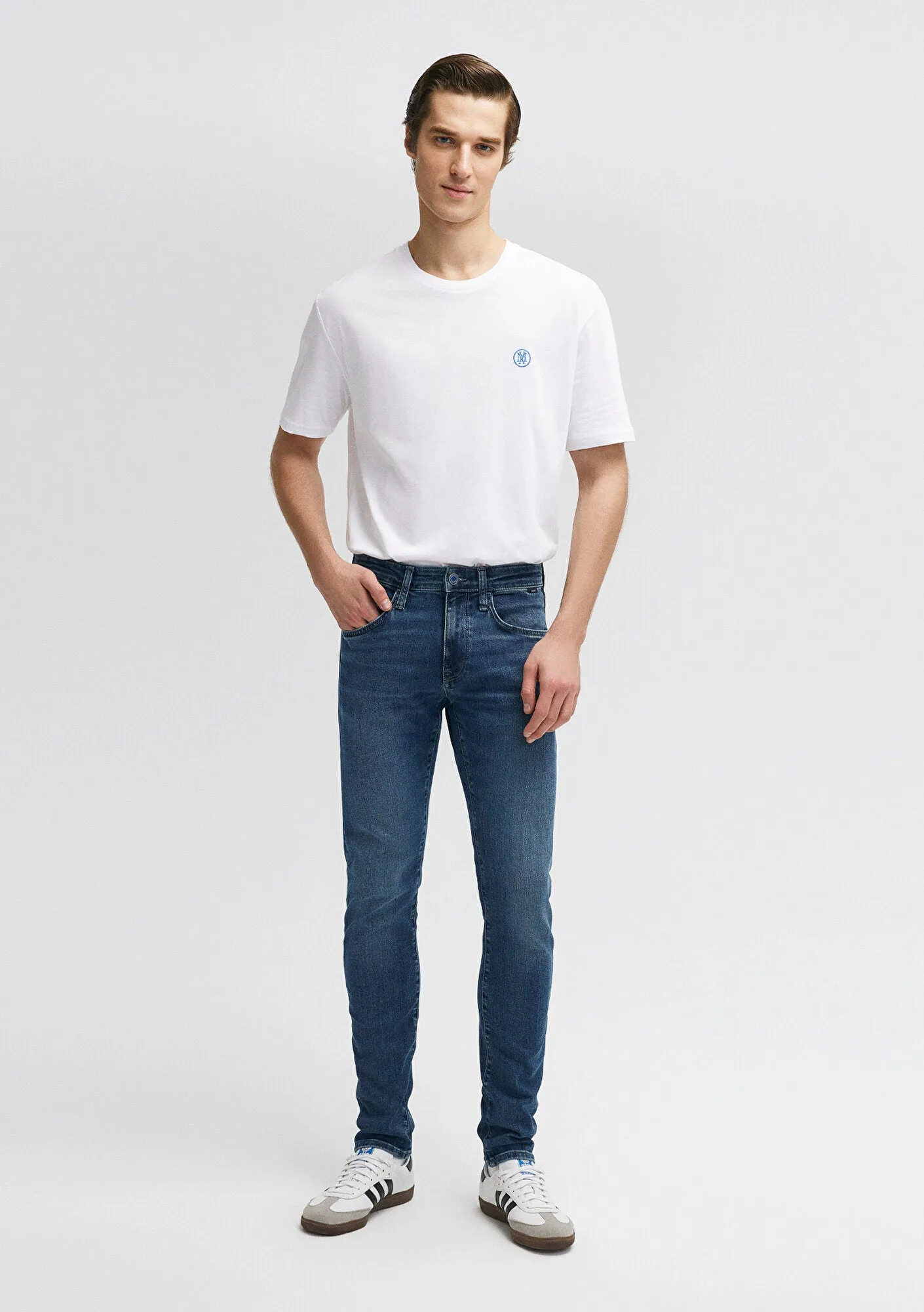 Jake Dark Vintage Premium Blue Jean Pants