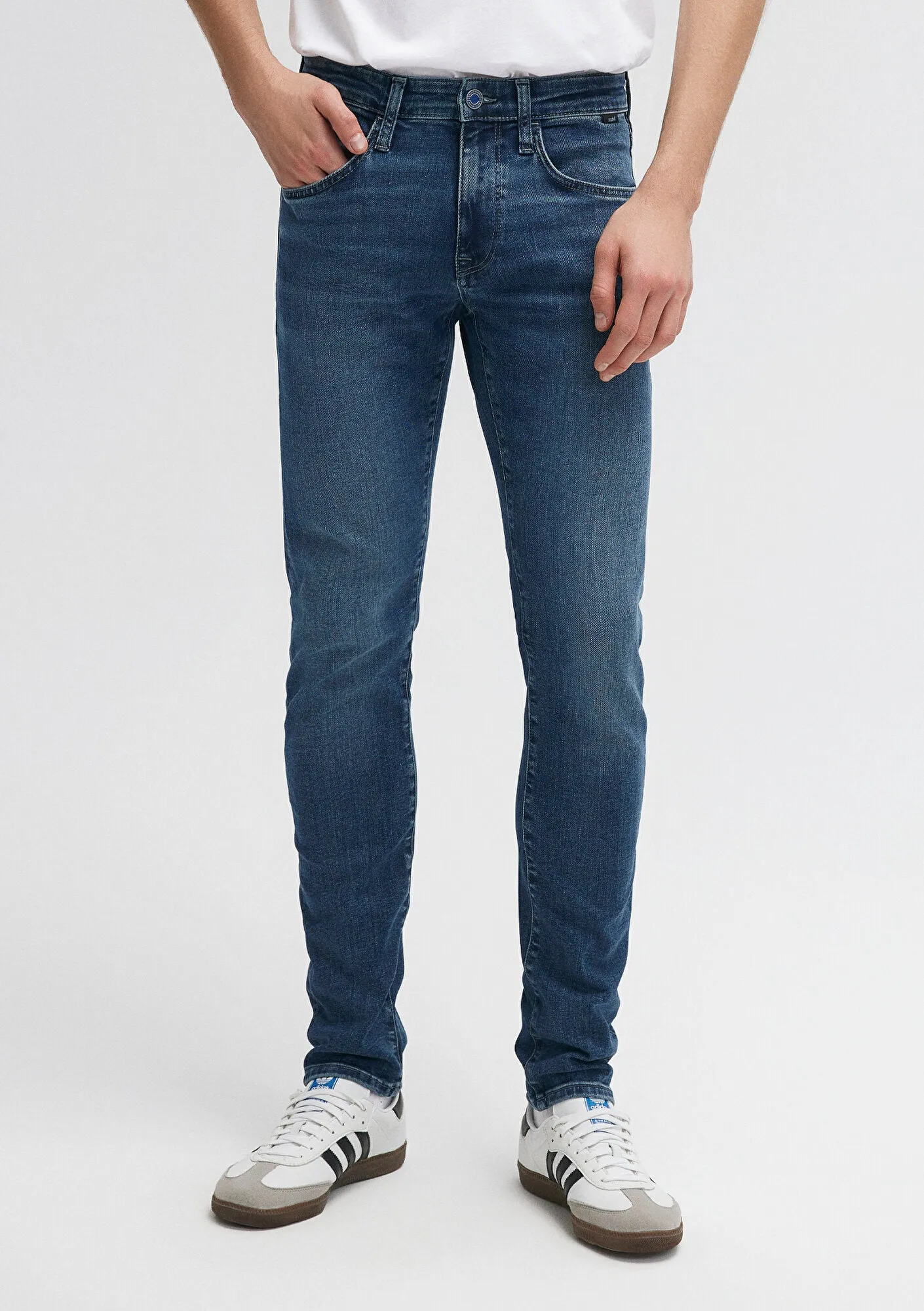 Jake Dark Vintage Premium Blue Jean Pants