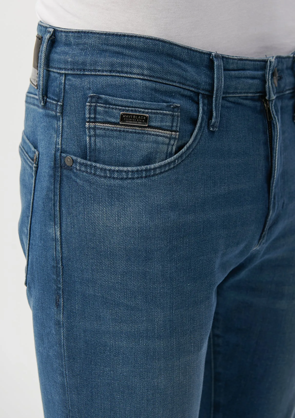 James Forest Green Mavi Black Jean Pants