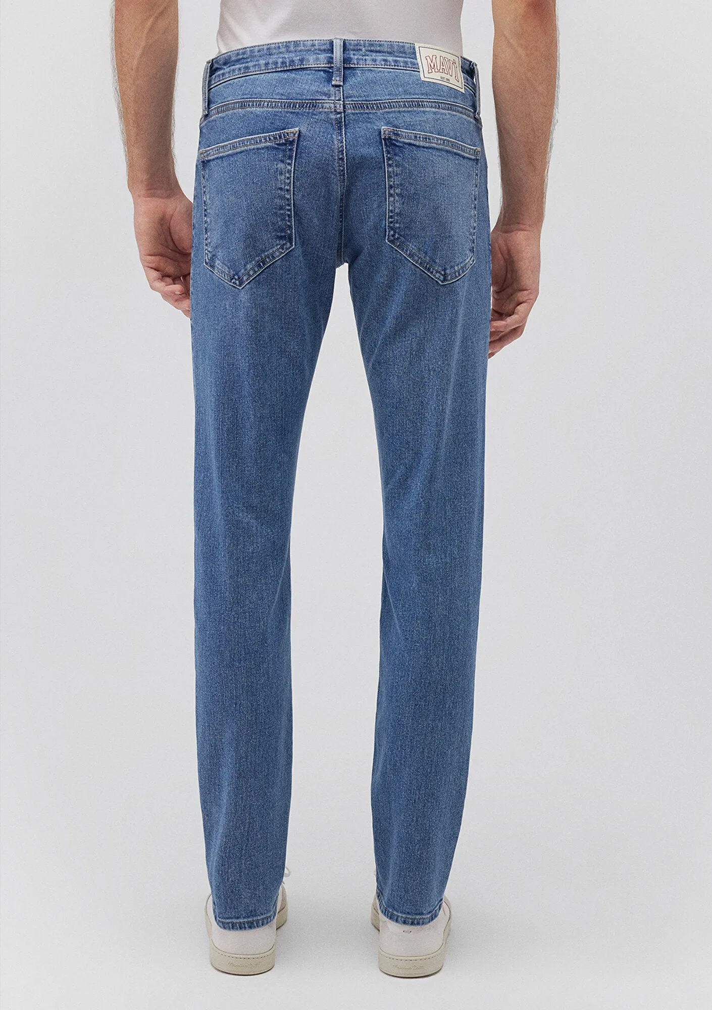 James Mid Sky Blue College Jean Pants