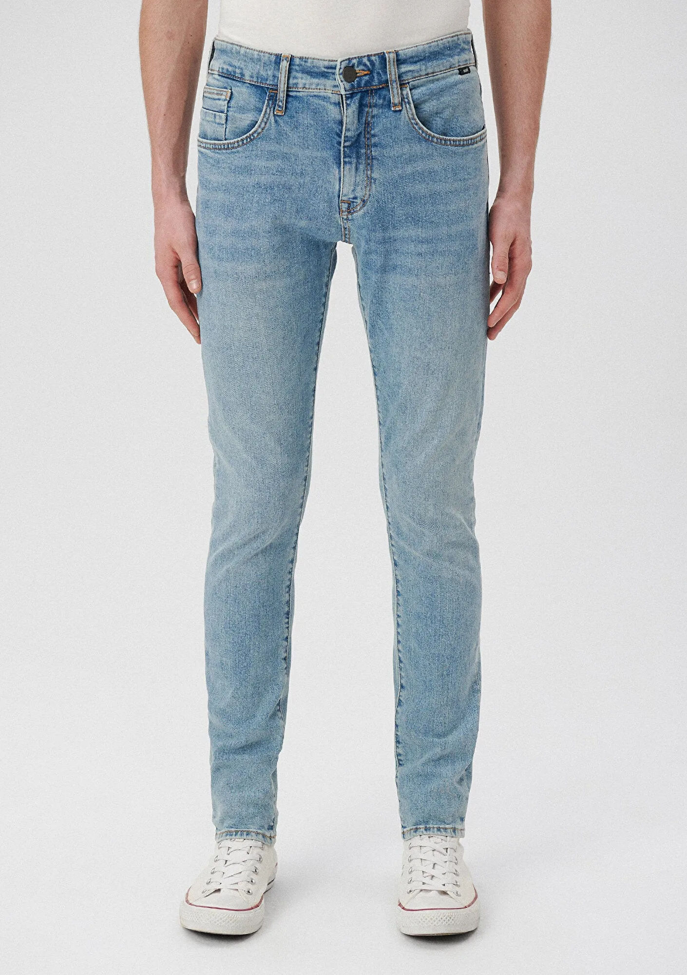 James Shaded Blue Jean Pants