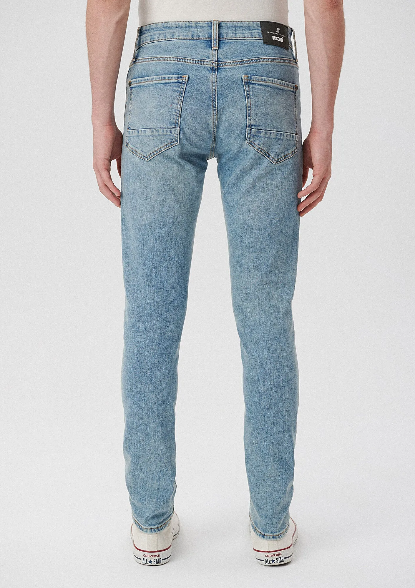 James Shaded Blue Jean Pants